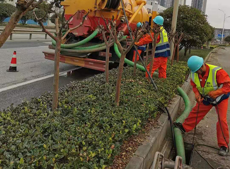 朝天市政管道清淤